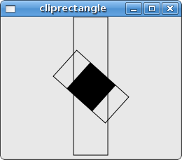 Clipping a rectangle