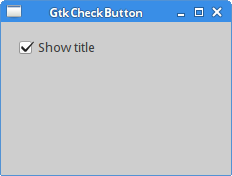 GtkCheckButton