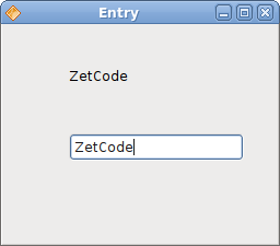 Entry Widget