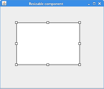 Resizable component