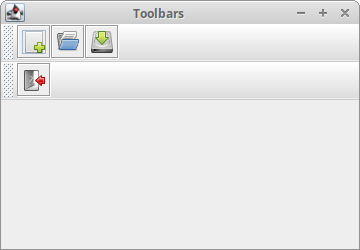 Toolbars