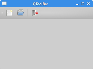 QToolBar