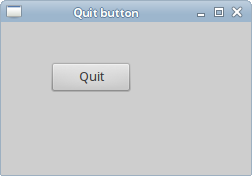 Quit button