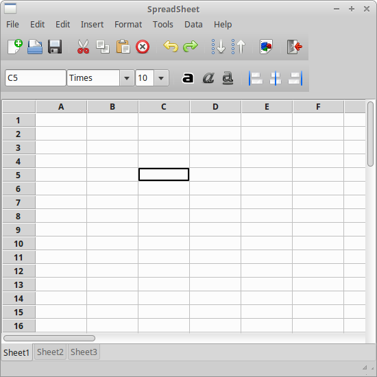 Spreadsheet