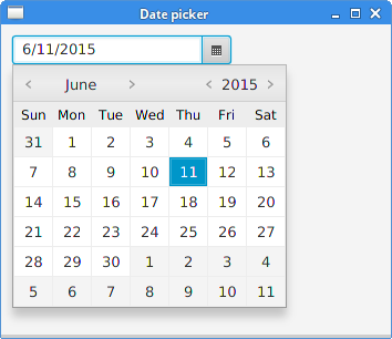 DatePicker