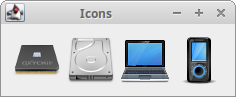 Displaying icons