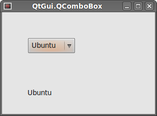 QtGui.QComboBox