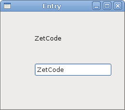 Entry Widget