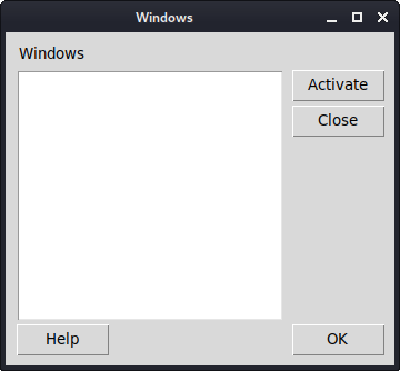 Windows example