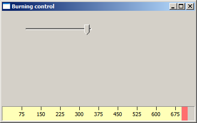 Burning control