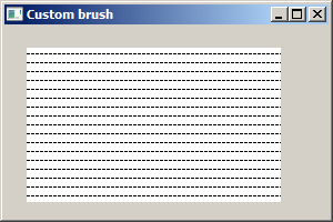 Custom brush