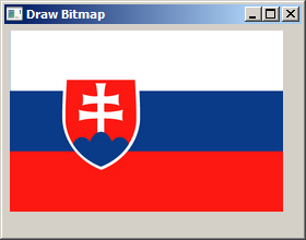 Drawing a bitmap