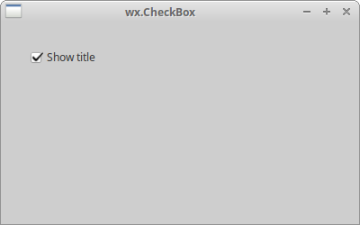 wx.CheckBox