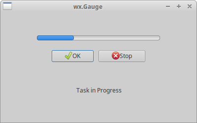 wx.Gauge