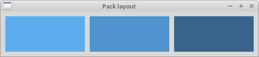 Placing labels in a row with pack manager